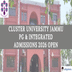 Cluster University Jammu PG & Integrated Admissions 2026 Begins; Apply via CLUJET by March 30
